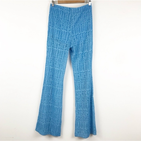 NWOT Free People Night Lace Flare Pants Size Medium - Picture 4 of 10